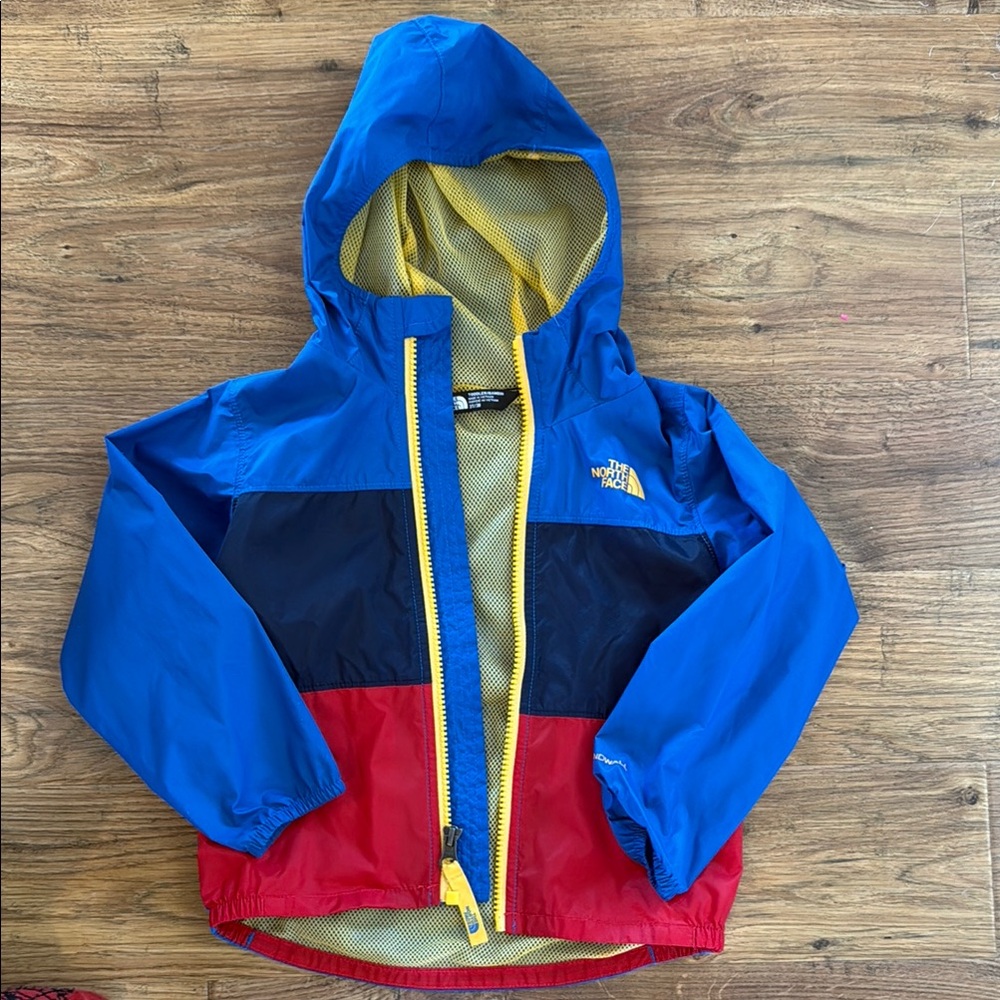 The North Face Kids Jacket - Blue, Red, Yellow